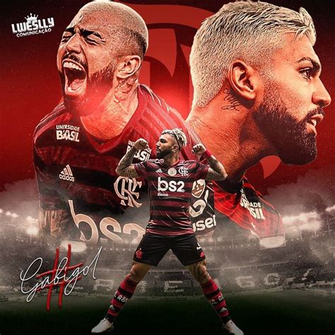 Gabigol Flyer Marketing Esportivo Arte Esportes Imagens De Futebol