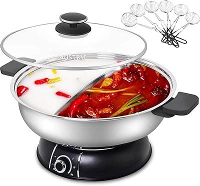 Amazon In Multifunction Electric Cooker Skillet Grill Pot Wok Electric Hot Pot For