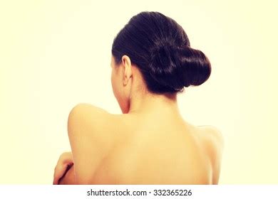 Nude Beautiful Female Body Behind Neck Stock Photo 177022523 Shutterstock