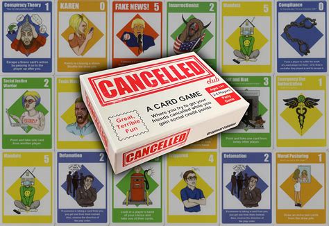 how to play cancelled card game