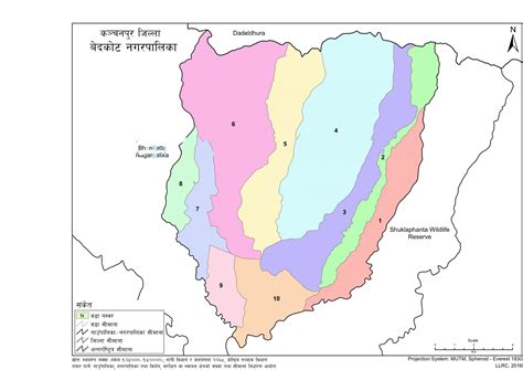 Map of Bedkot Municipality, Kanchanpur, Nepal – Nepal Archives