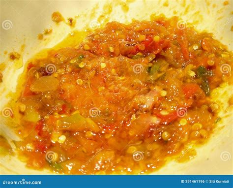 Hot Sambal Spesial Tasty Food Indonesian Stock Photo Image Of Restaurant Meal