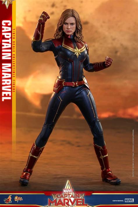Captain Marvel Hot Toys Action Figure Images Released Plenty Of New Footage In Latest Tv Spot
