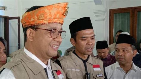 Ustaz Abdul Somad Resmi Dukung Anies Baswedan Di Pilpres 2024