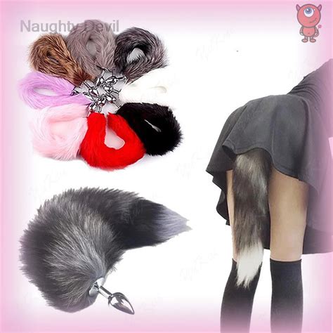 Anal Plug Sexy Fox Tail Anal Toys For Women Adult Sex Product Men Butt