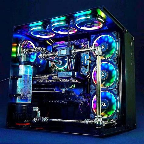 Beautiful gaming pc | Custom pc, Gaming computer setup, Gaming setup