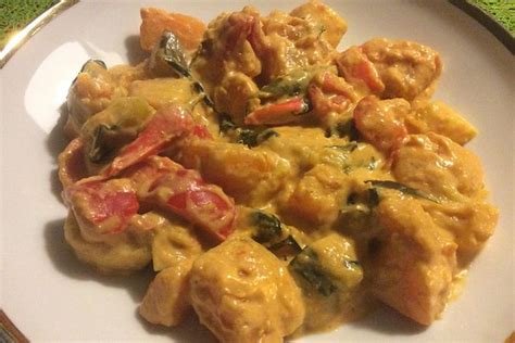 Thai Butternutcurry Mit Roter Currysauce Von Pannepot Chefkoch