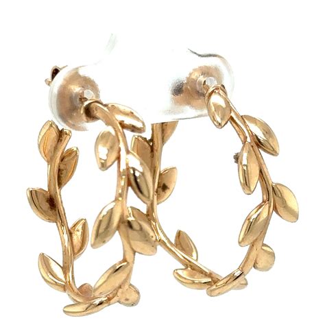 Tiffany And Co Paloma Picasso Gold Hoop Earrings At 1stdibs