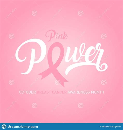 World Breast Cancer Awareness Month In October Concept Design Vector