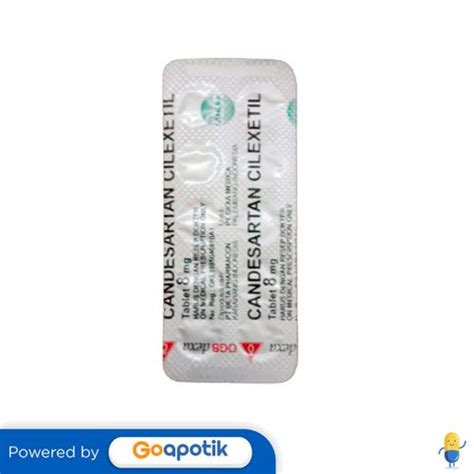 Jual Candesartan Ogb Dexa Medica Mg Strip Tablet Shopee Indonesia