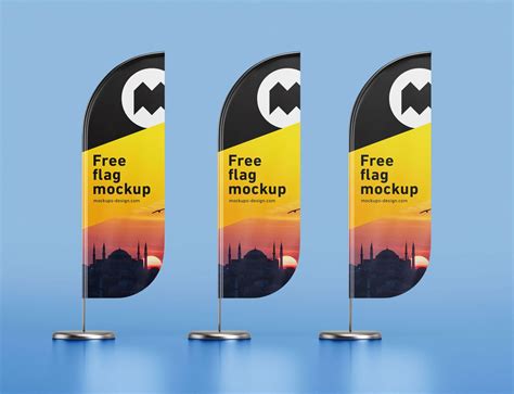 flag banner sherwood design  print