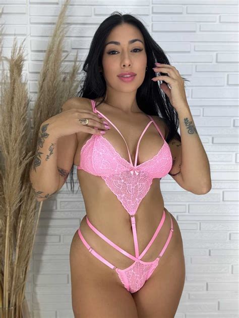 Body Biju Sexy Sensual Strappy Aberto Bori Luxo Sem Bojo Lingerie Calcinha Regulagem