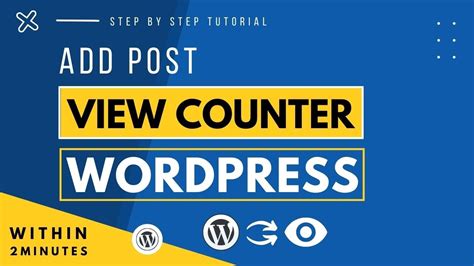 How To Add Post View Counter In Wordpress Post Views Counter