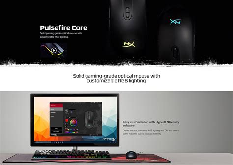 HyperX Pulsefire Core RGB on Behance