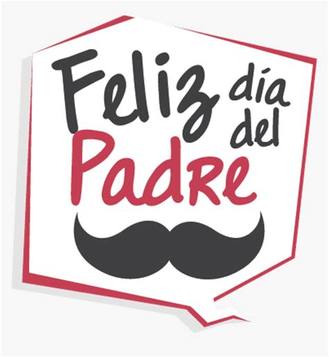 A Sign That Says Feliz Dia Del Padre With A Moustache On It