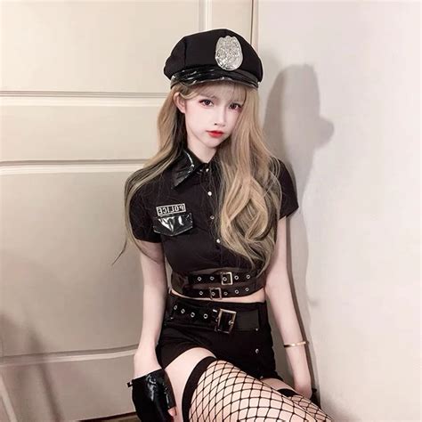 Sexy Lingerie Sexy Female Uniform Temptation Cos Clothes Halloween Performance Clothes Role