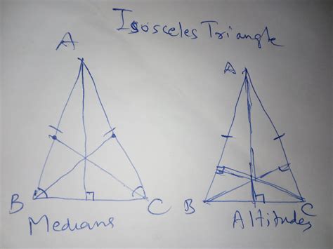 Altitude Of An Isosceles Triangle