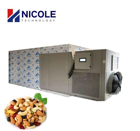 Industrial Hot Air Drying Chamber Room Nuts Dehydrator Oven Machine Tray Fruit Vegetable Heat