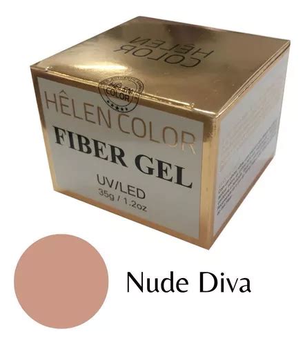 Gel Para Alongamento De Unhas Helen Color Nude Diva G Mercadolivre