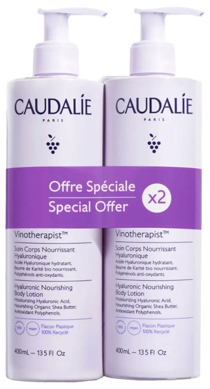 Vinotherapist soin corps nourrissant hyaluronique Caudalie - soin ...