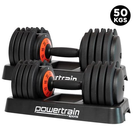 Kg Powertrain Gen Pro Adjustable Dumbbell Set