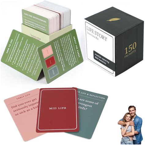 Buy 150 Life Story Interview Kit Cards Tales Life Story Interview Kit