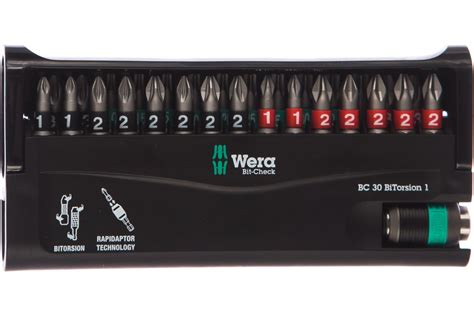 Набор бит (30 шт.) WERA WE-057430 - выгодная цена, отзывы ...