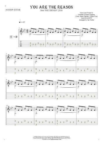 Conga Notes And Tablature For Guitar Playyournotes