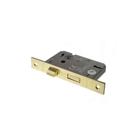 Atlantic 3 Lever Key Sashlock [ce] 3 Polished Brass