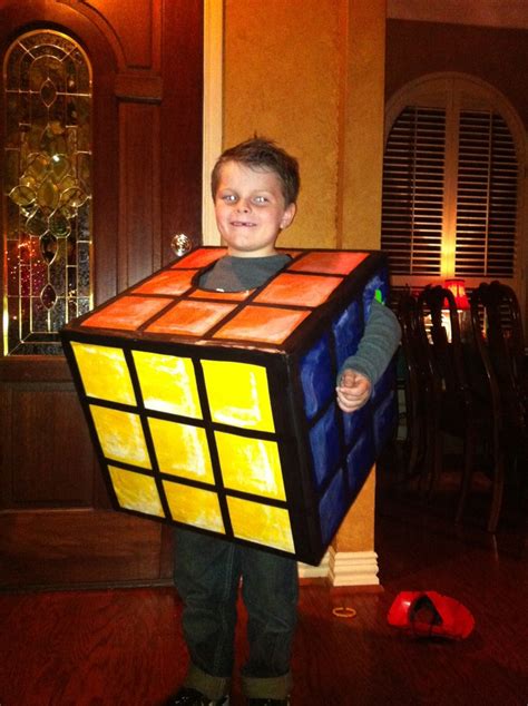 Homemade Rubiks Cube Costume By Jaci Rubiks Cube Costume Rubiks