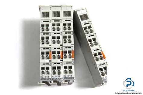 BECKHOFF KL 1418 8-CHANNEL DIGITAL INPUT TERMINAL - Platinum International