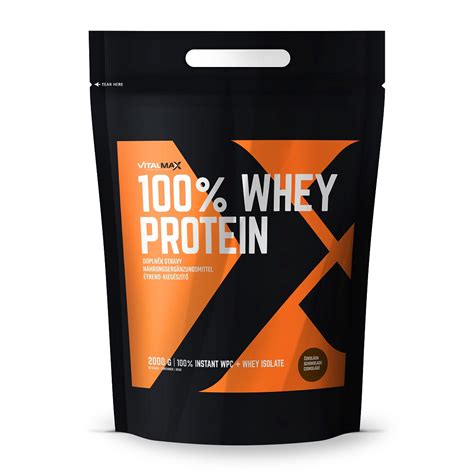 Vitalmax 100% WHEY PROTEIN 2000g - Rabatt 41% | Homegym.at für einen ...