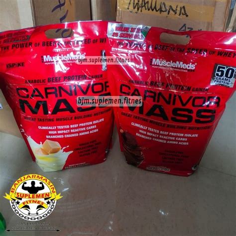 Jual Carnivor Mass Weight Gainer 10lb 10lbs Rasa Chat Admin Shopee