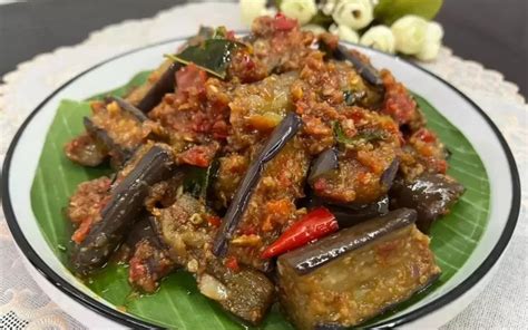 Cukup Langkah Ini Resep Terong Balado Enak Menu Favorit Keluarga