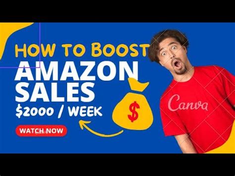 How To Boost Your Amazon Sales In 2023 YouTube