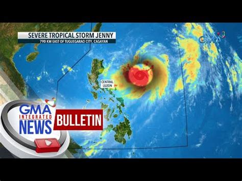 Lumakas Pa Bilang Severe Tropical Storm Ang Bagyong Jenny Gma