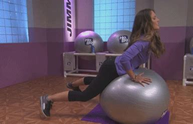 Kate Beckinsale Yoga Gif