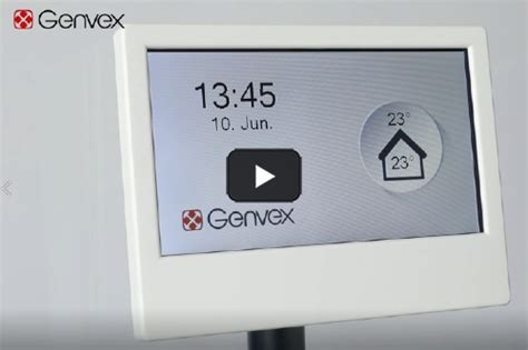 Optima styring til dit ventilationsanlæg - Genvex