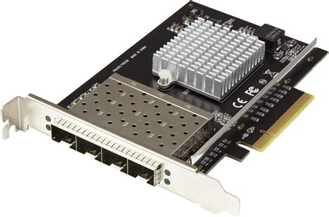 Amazon.com: StarTech.com Quad Port 10G SFP+ Network Card - Intel XL710 ...