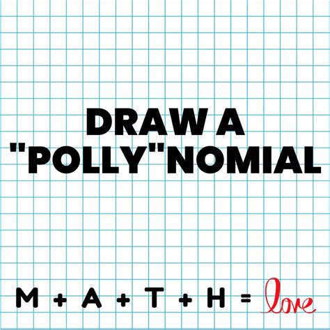 Human Polynomials Activity Math Love