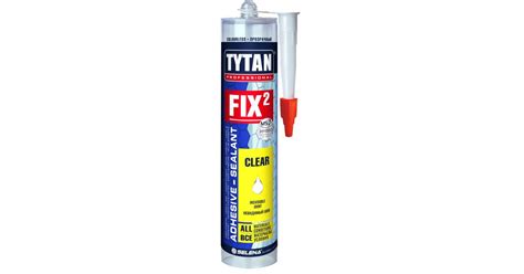 Tytan Montagekleber und Silikon FIX2 CLEAR 290ml | strefa.de