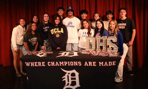 At Downey High, student-athletes celebrate next step: college — The Downey Patriot
