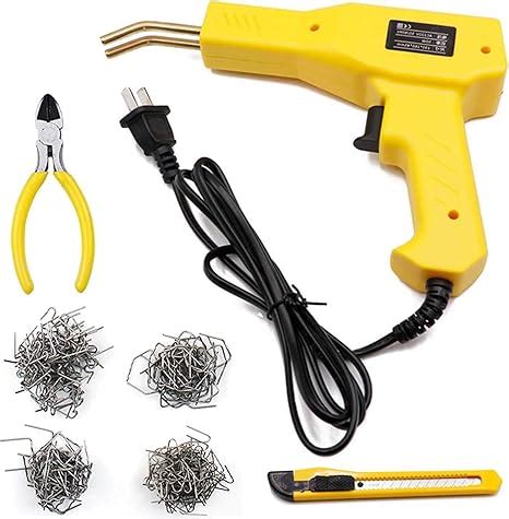 Soldering Gun Solder Iron Kit 50W Hot Stapler 220V Plastic Welding Machine Welding Repairing