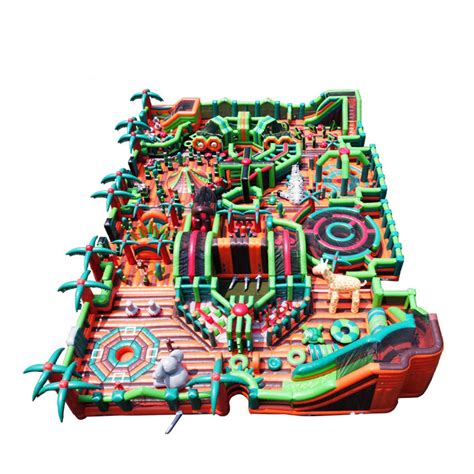 2024 Multiple Play Zones Customizable Configurations Inflatable Theme