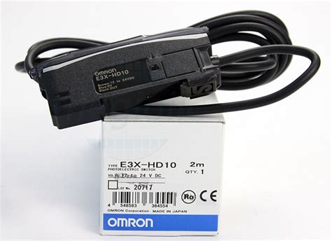 E3X HD10 Khuếch Đại Sợi Quang Ngõ Ra NPN 12 24VDC 12 24VDC Omron