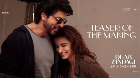 Dear Zindagi Teaser Of The Making Alia Bhatt Shah Rukh Khan In