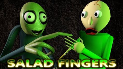 BALDI S BASICS VS SALAD FINGERS CHALENGE THE MOVIE 1 YouTube