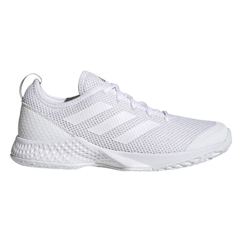 adidas courtflash womens tennis shoes whitewhitesilver met bd wom