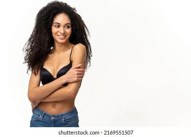 Portrait View Beautiful Multiracial Woman Naked Stock Photo Shutterstock