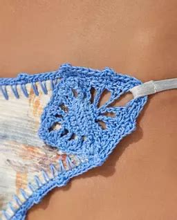 Niebieski dół od bikini Del Maar Moliera